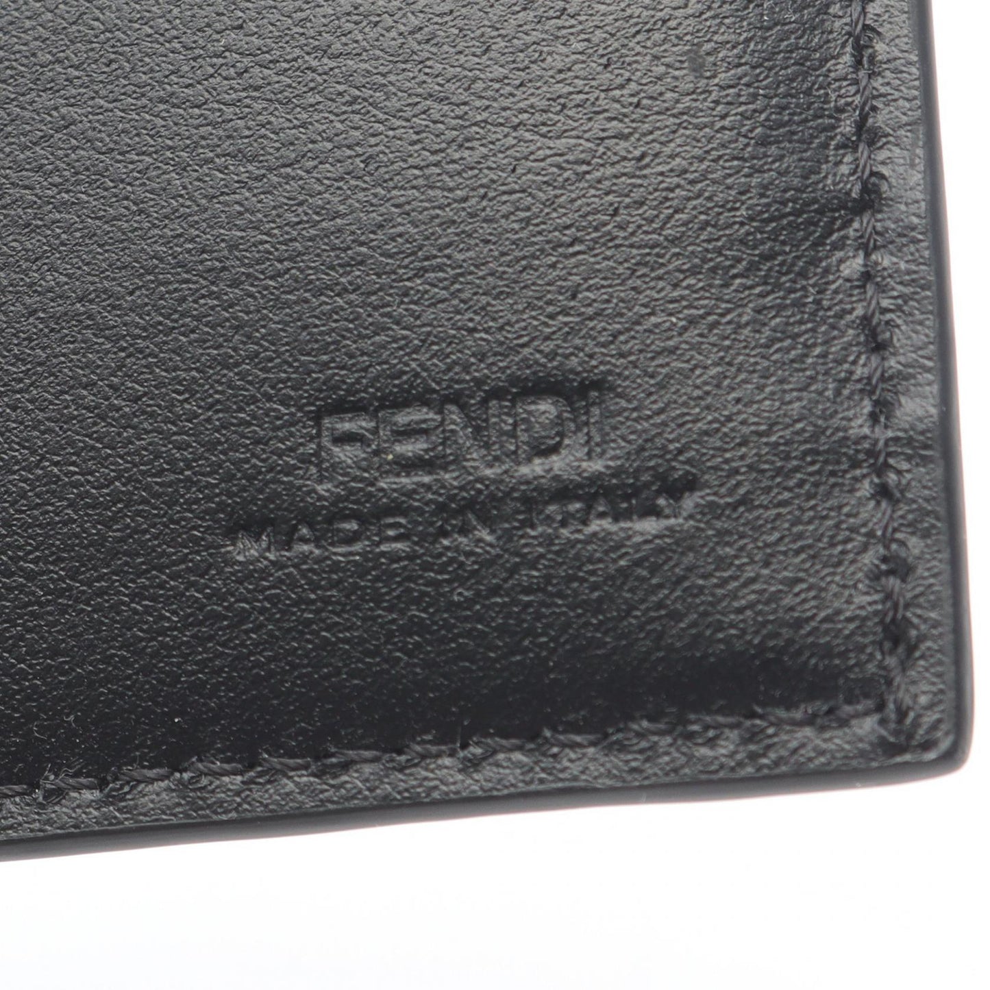 Fendi Card Case Leather Card Case