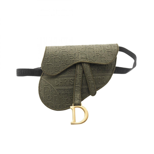 Dior SADDLE Oblique Canvas Waist Bag