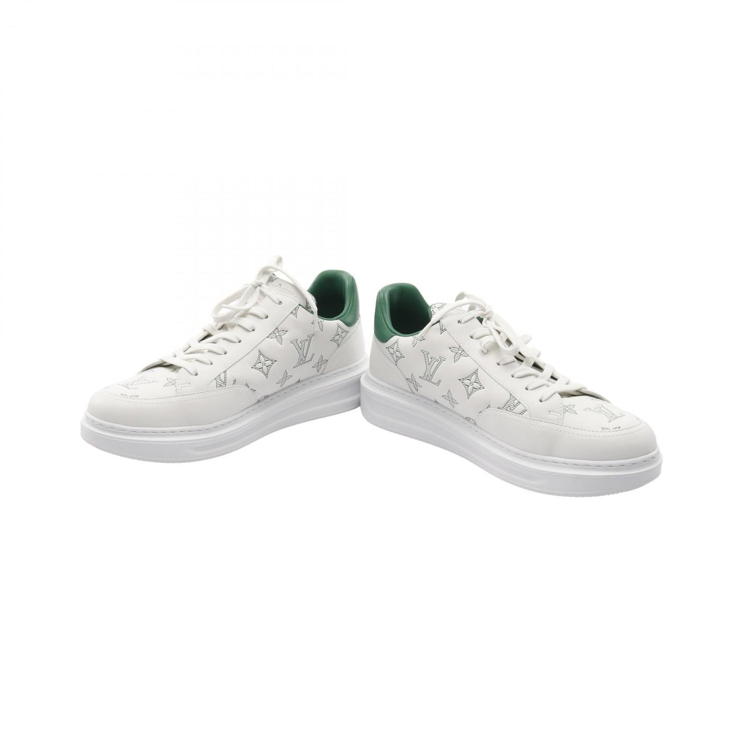 Louis Vuitton Beverly Hills Line Monogram Leather Sneakers