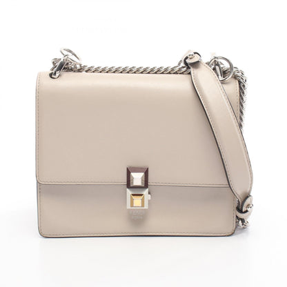 Fendi MINI KAN I Leather Shoulder Bag