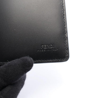 Fendi Fendi Shadow Leather Card Case