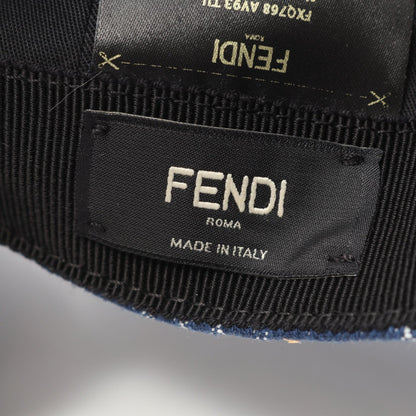 Fendi FF Logo Denim Cap