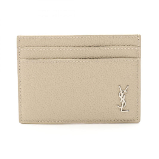 Saint Laurent Paris Tiny Cassandra Leather Card Case