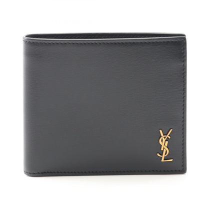 Saint Laurent Paris Tiny Cassandra Leather Wallet