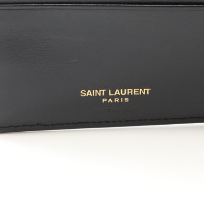 Saint Laurent Paris Tiny Cassandra Leather Wallet