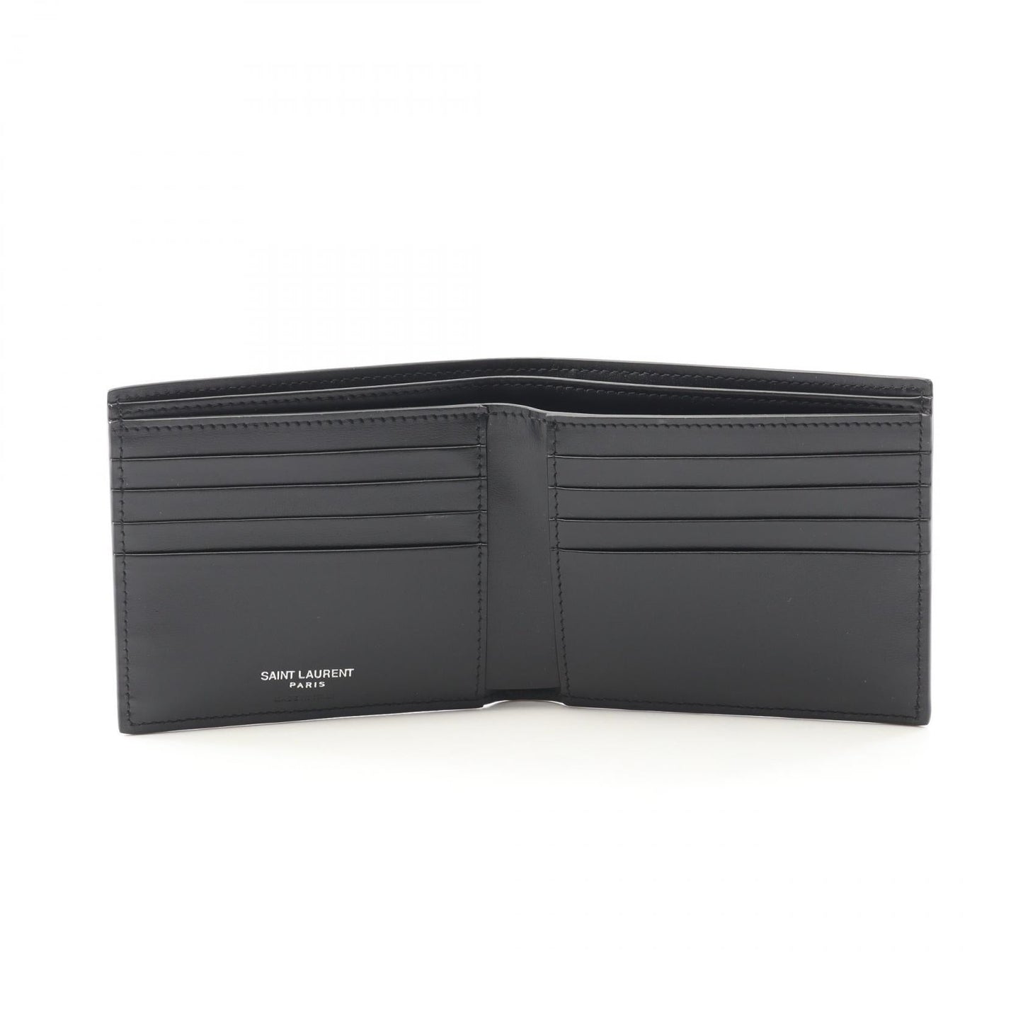 Saint Laurent Paris Tiny Cassandra Leather Wallet