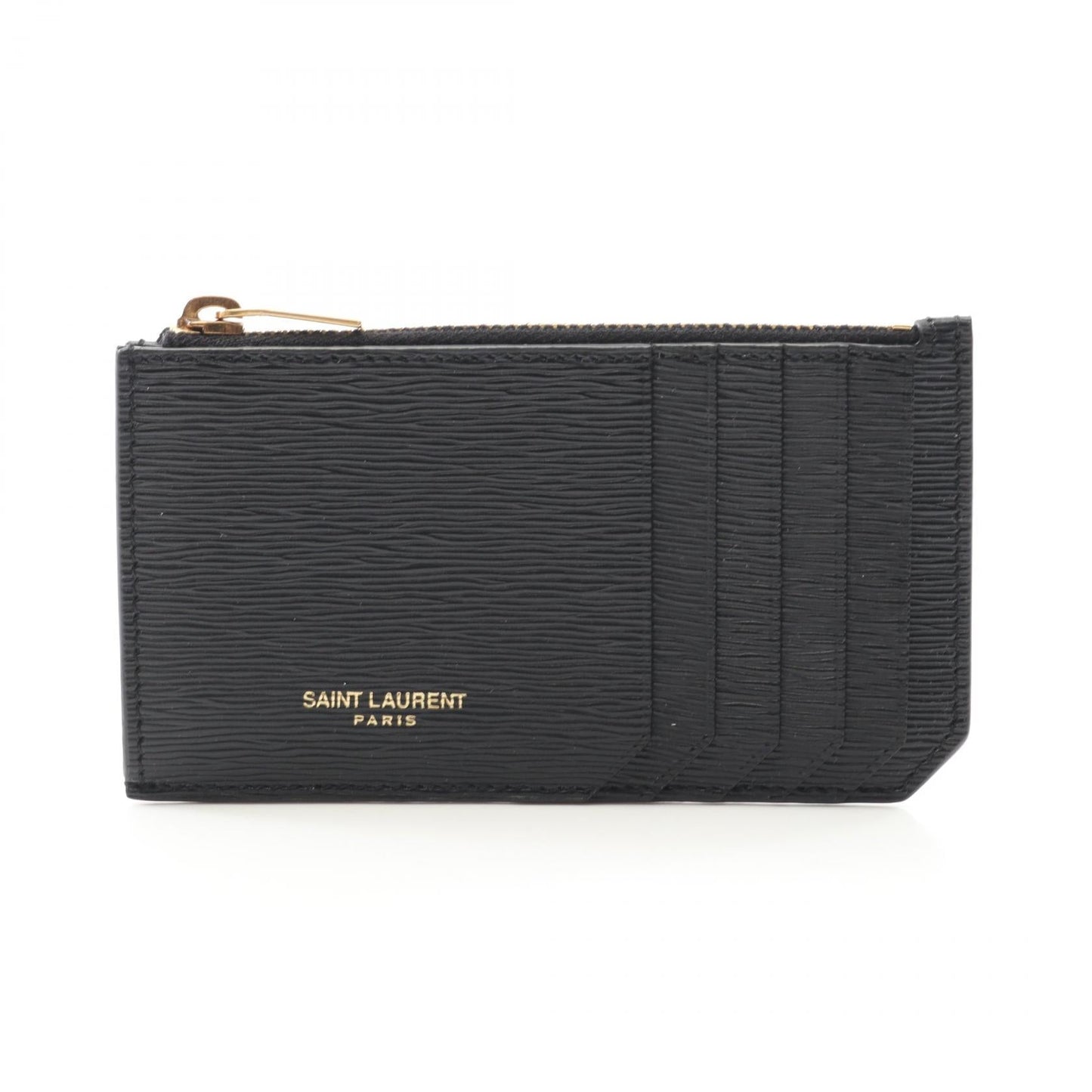 Saint Laurent Paris Fragment Leather Coin Case