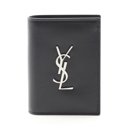 Saint Laurent Paris Cassandra Leather Card Case