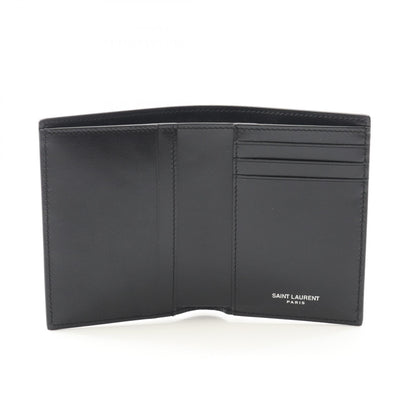 Saint Laurent Paris Cassandra Leather Card Case