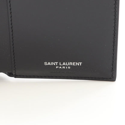 Saint Laurent Paris Cassandra Leather Card Case