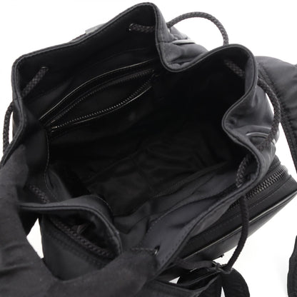 Saint Laurent Paris Niki Nylon Leather Bucket Bag