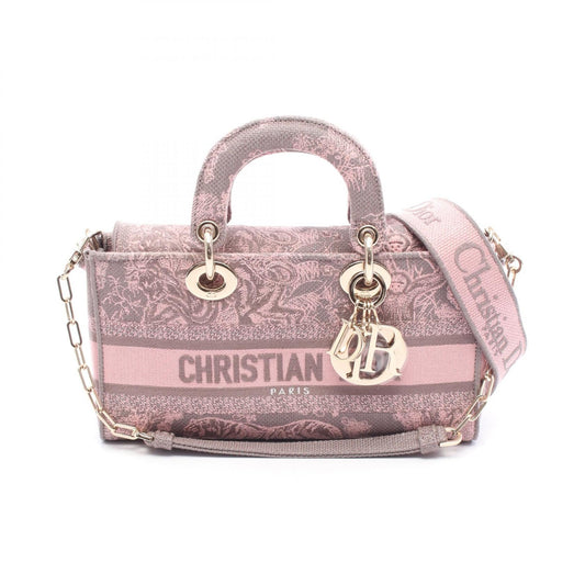 Dior LADY D-JOY Canvas Handbag