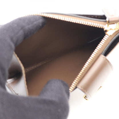 Fendi FF Diamond Zip Card Case Card Case