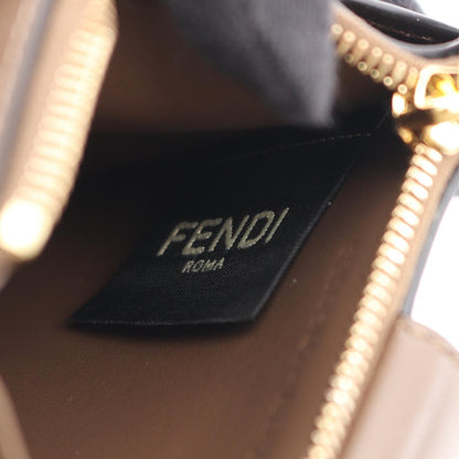Fendi FF Diamond Zip Card Case Card Case