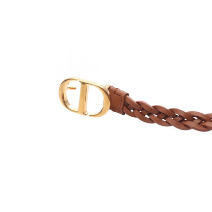 Dior Double Belt Leather Belt