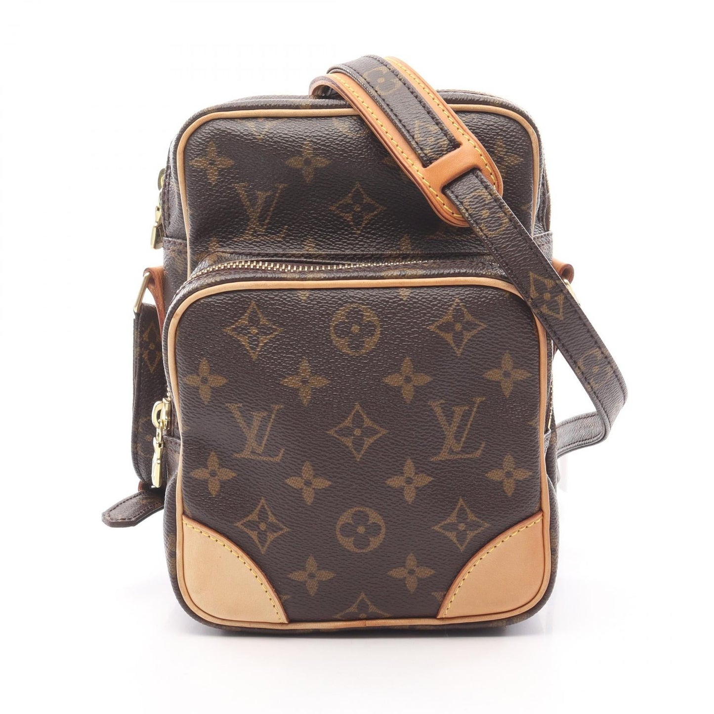 Louis Vuitton Amazon Monogram Coated Canvas Shoulder Bag