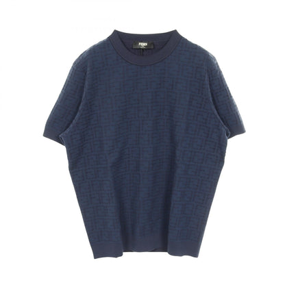 Fendi Selleria Cotton Nylon Pullover Knit