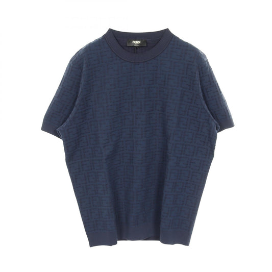 Fendi Selleria Cotton Nylon Pullover Knit