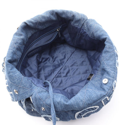 Chanel 22 Denim Shoulder Bag