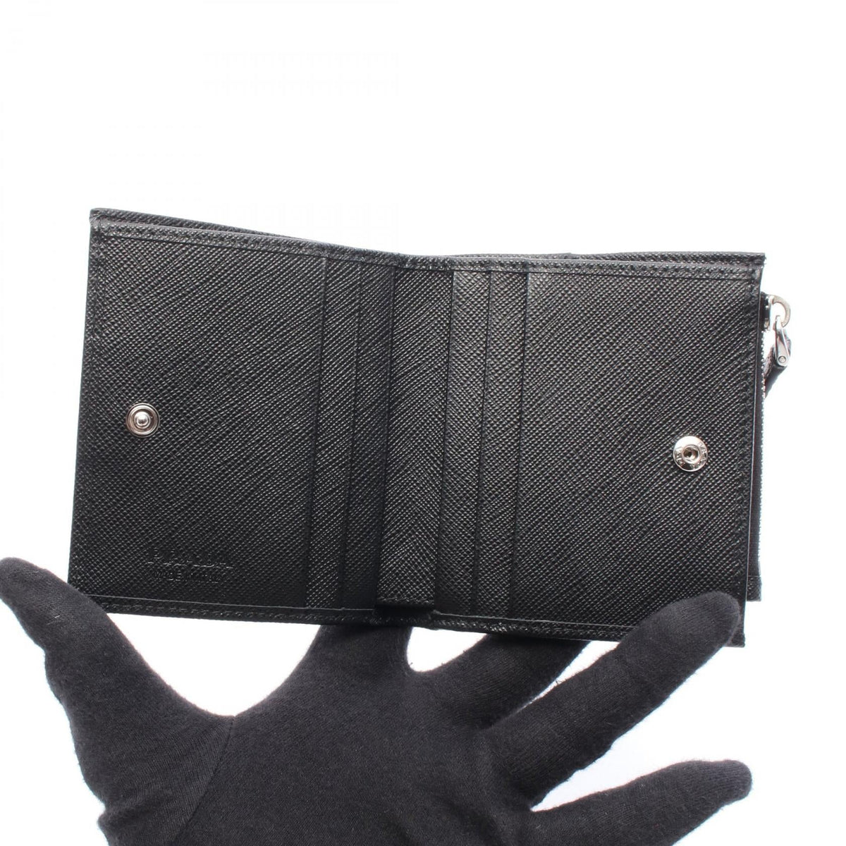 Prada 2ML049 Nylon Leather Wallet