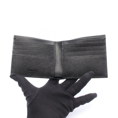 Prada 2MO5132DMHF0002 Nylon Leather Wallet