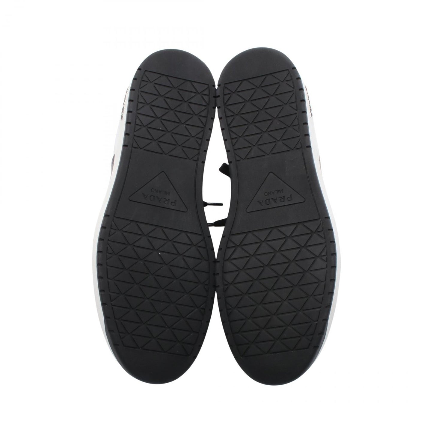 Prada Downtown Leather Sneakers
