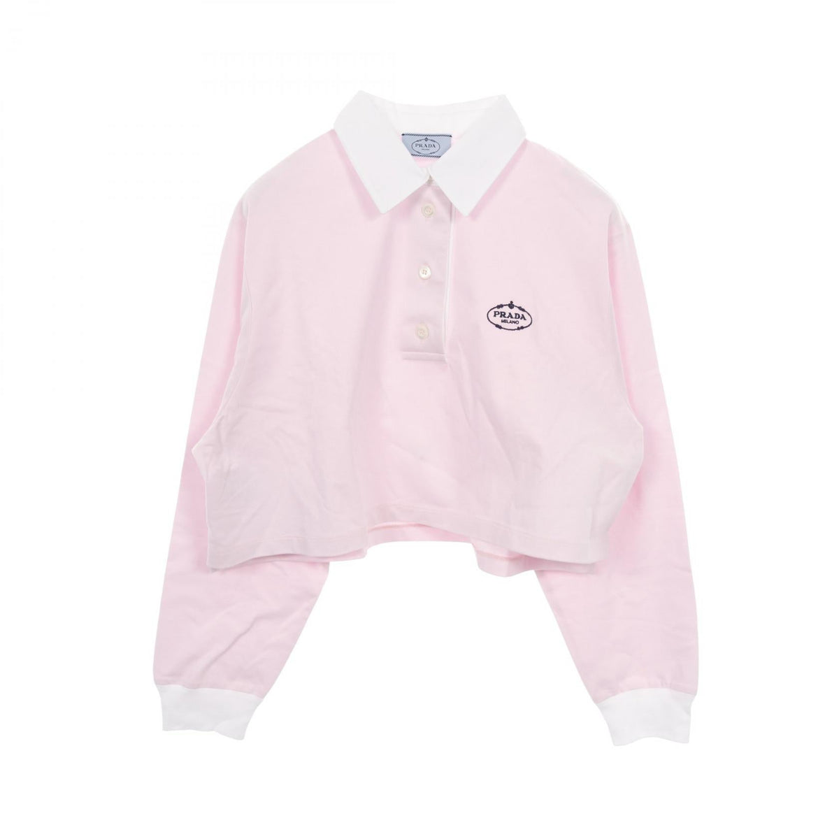 Prada Jersey Cotton Polo Shirt
