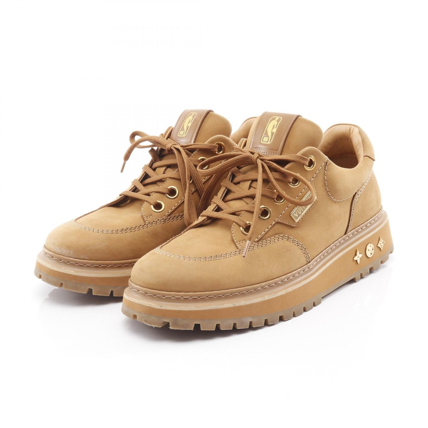 Louis Vuitton LV × NBA Abes Line Leather Sneakers