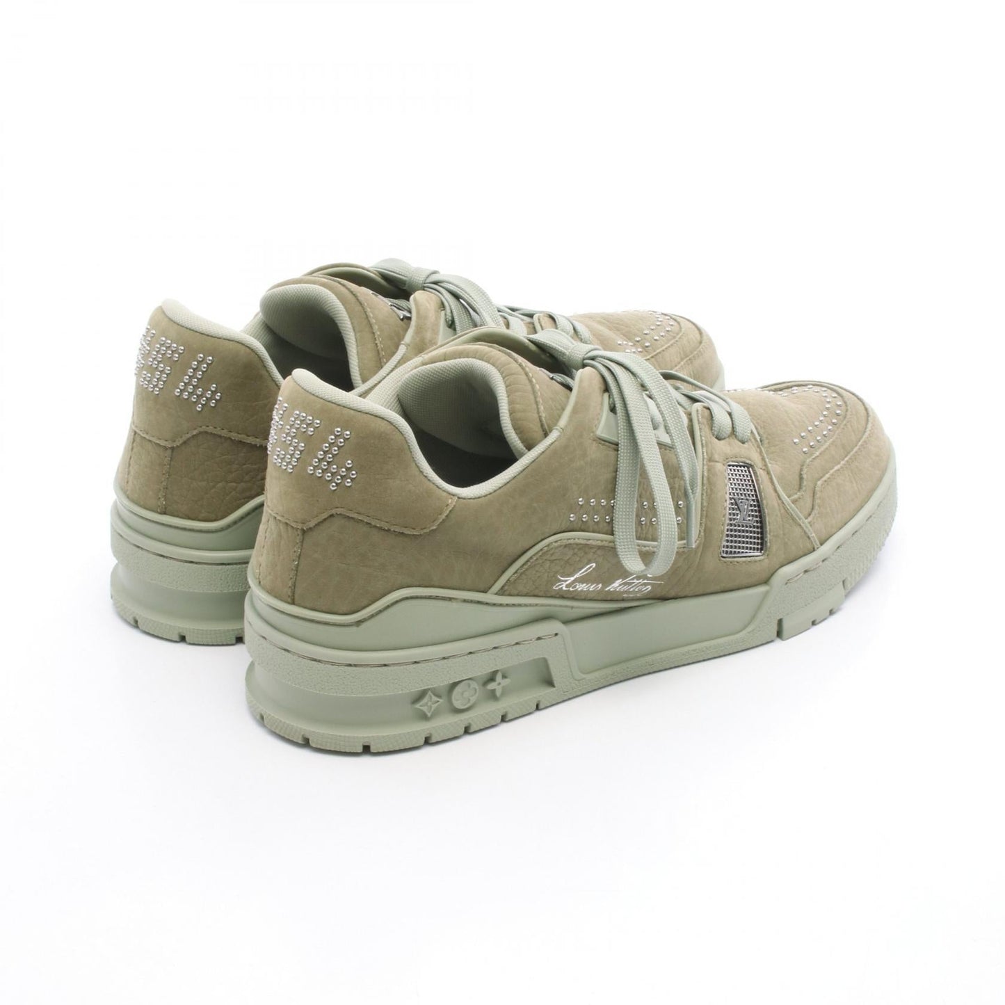 Louis Vuitton LV Trainer Line Leather Sneakers