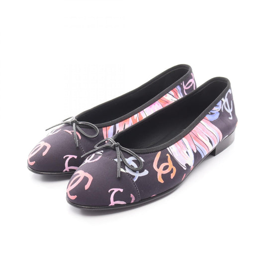 Chanel Coco Mark Fabric Shoes