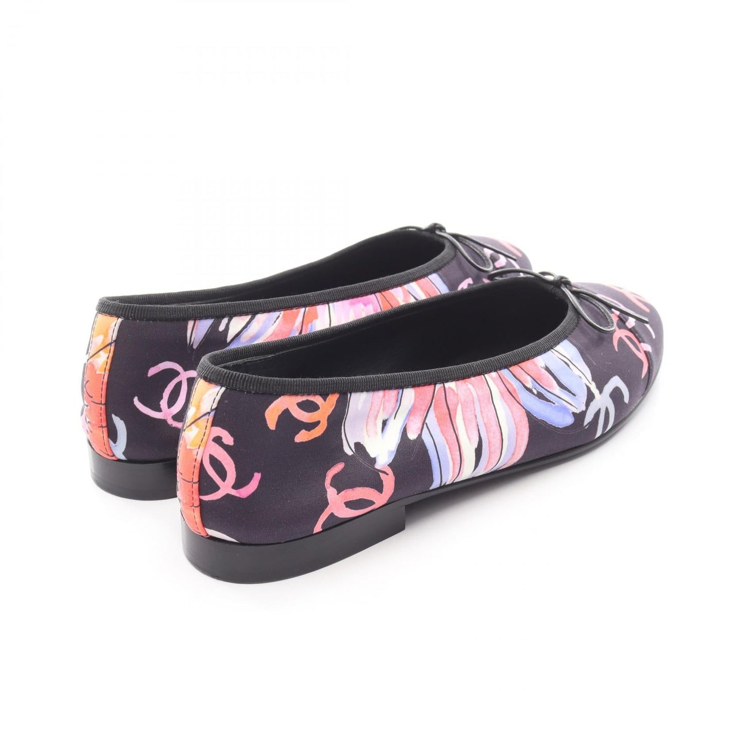 Chanel Coco Mark Fabric Shoes