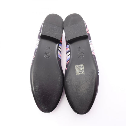 Chanel Coco Mark Fabric Shoes