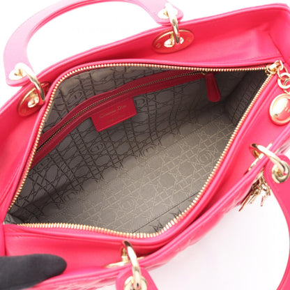 Dior Lady Dior Lambskin 2way Bag
