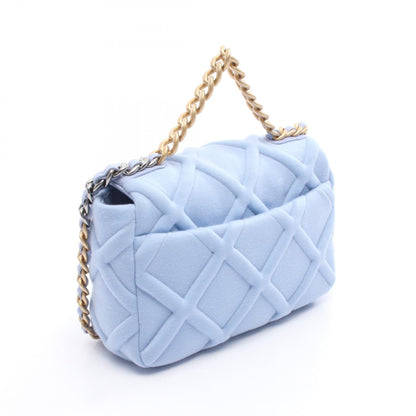 Chanel 19 Shoulder Bag Cotton Shoulder Bag