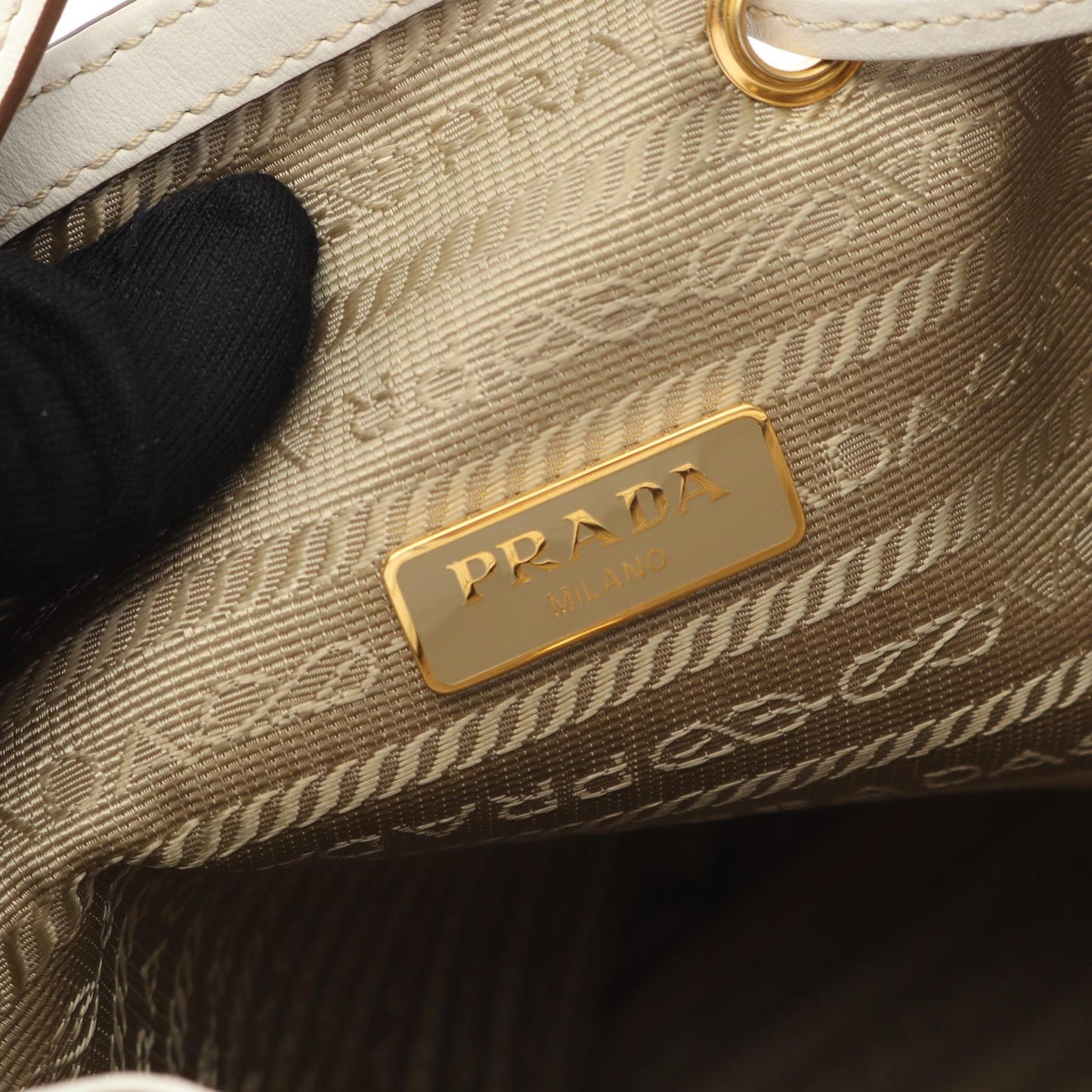 Prada GLACE CALF Handbag