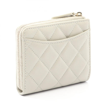 Chanel Matelasse Grained Calfskin Wallet