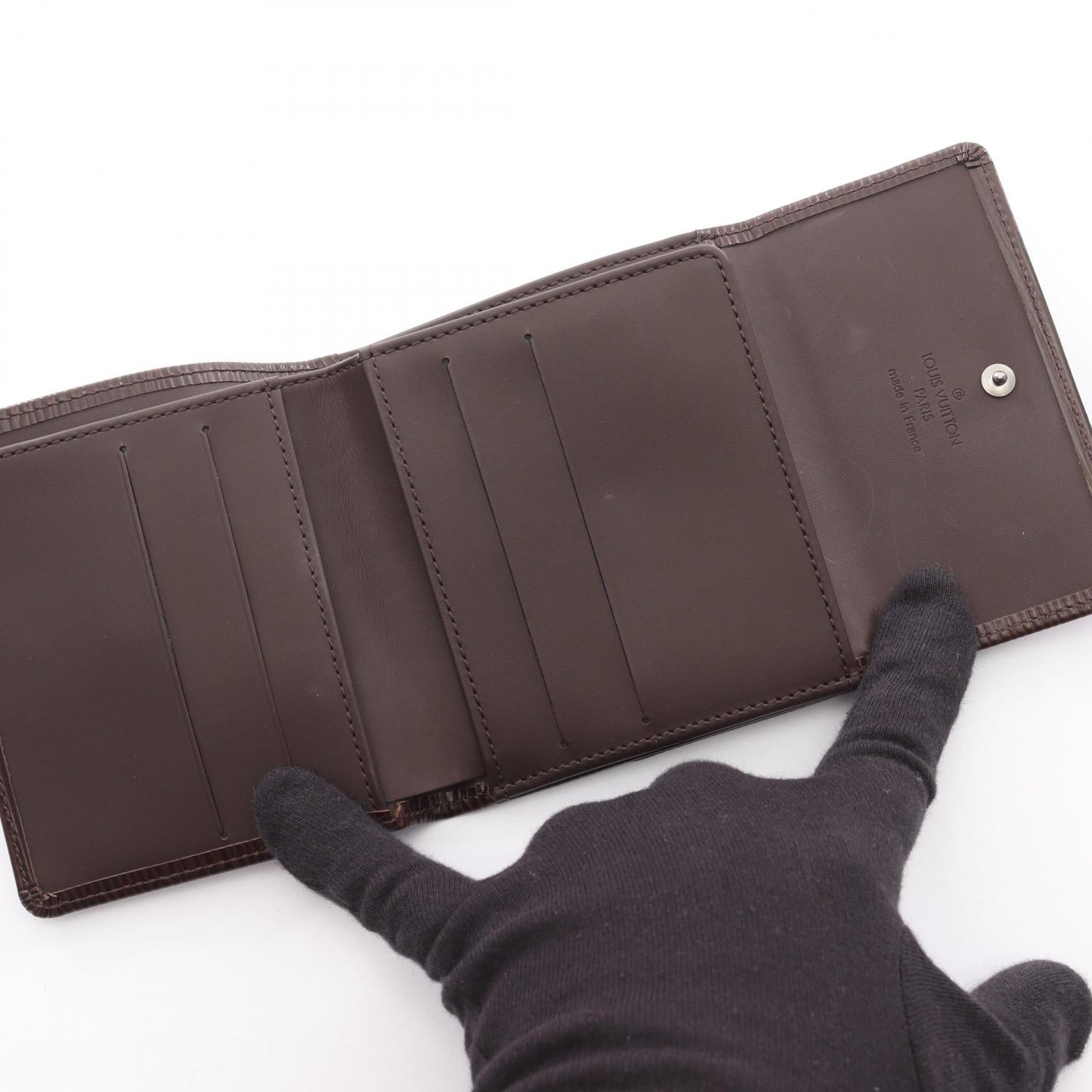 Louis Vuitton Porte Monnaie Billets Cartes Crédits Epi Wallet