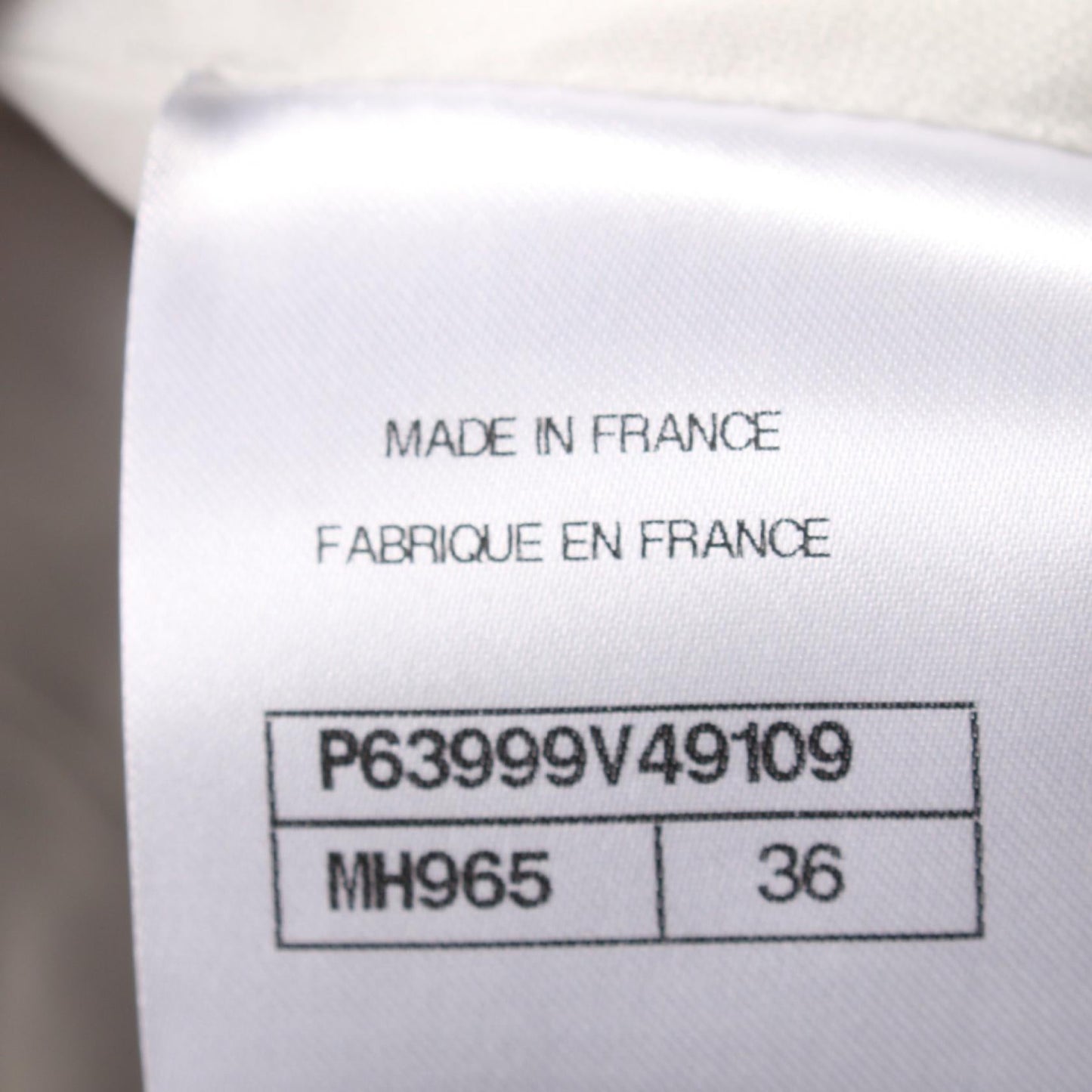 Chanel P63999V49109 Nylon Cotton Dress