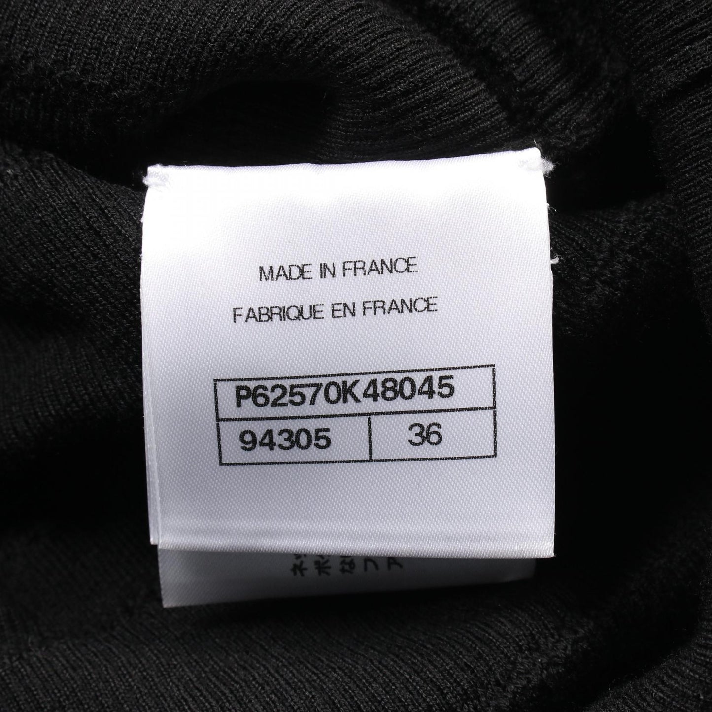 Chanel P62570K48045 Wool Knitwear