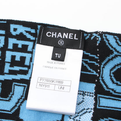 Chanel P77655K11169 Wool Cotton/Cashmere Scarf