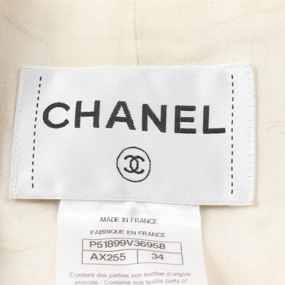 Chanel Pearl Button Wool Mohair Setup