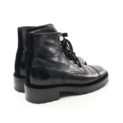 Chanel Coco Mark Leather Boots