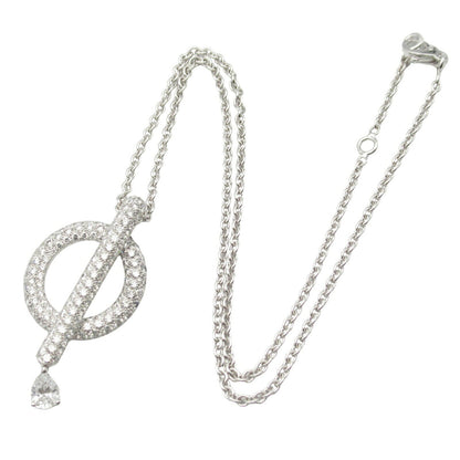 Chanel Omega Diamond K18WG Necklace