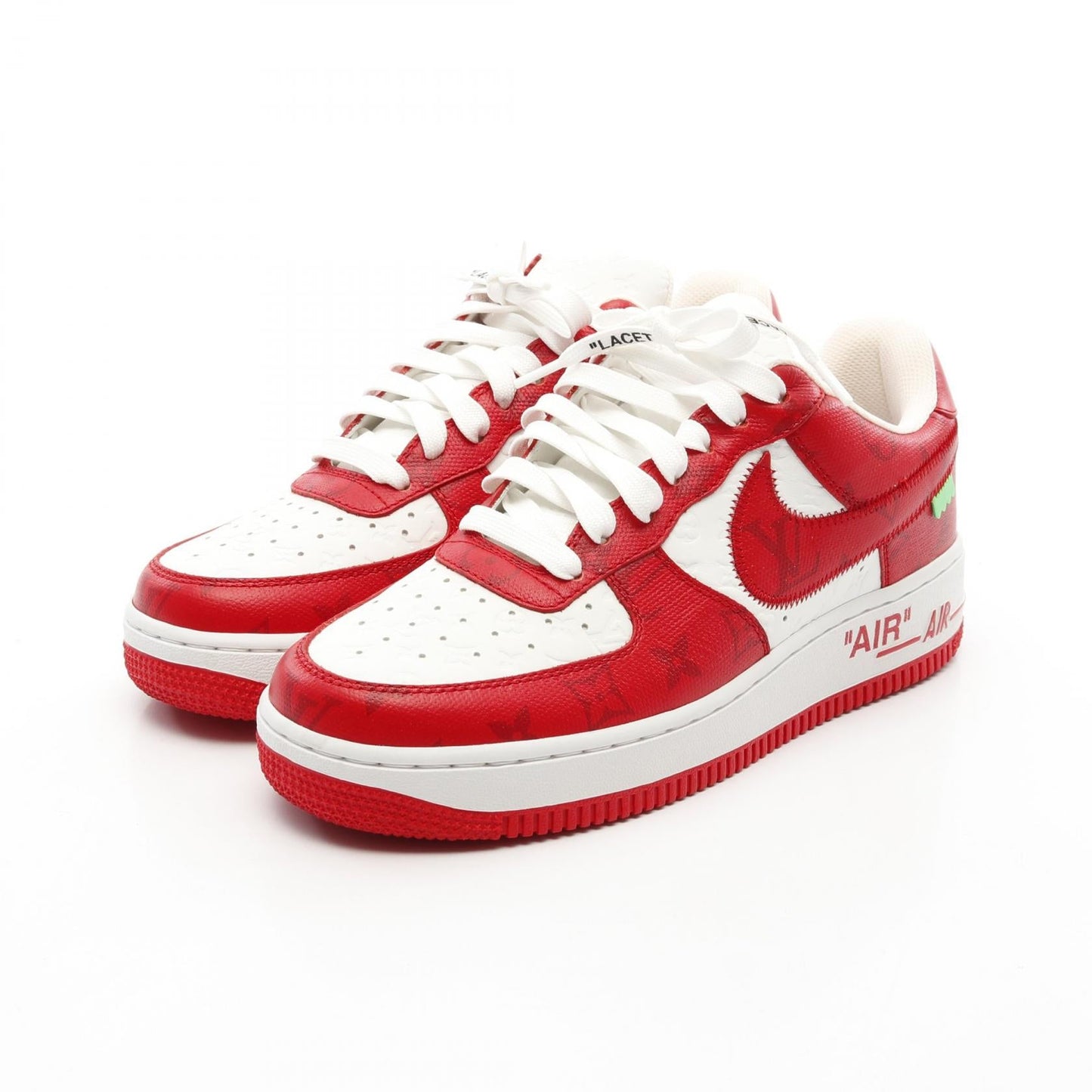 Louis Vuitton × Nike Air Force1 Low Monogram Leather Sneakers