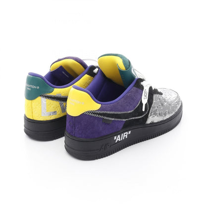 Louis Vuitton × Nike Air Force1 Monogram Miroir Leather Sneakers