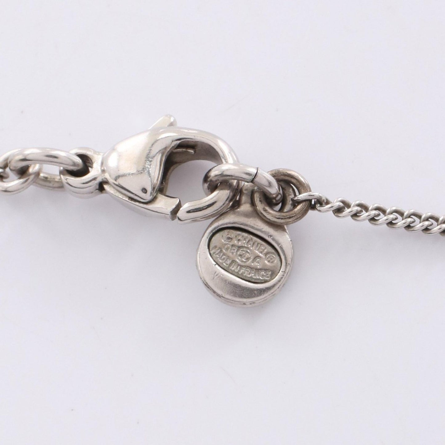 Chanel Clover Coco Mark Necklace