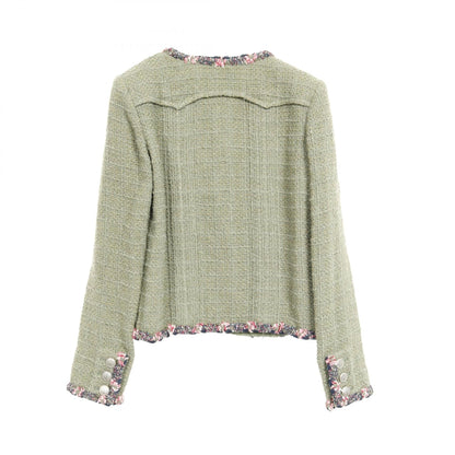 Chanel P55630V42024 Wool Fabric Jacket