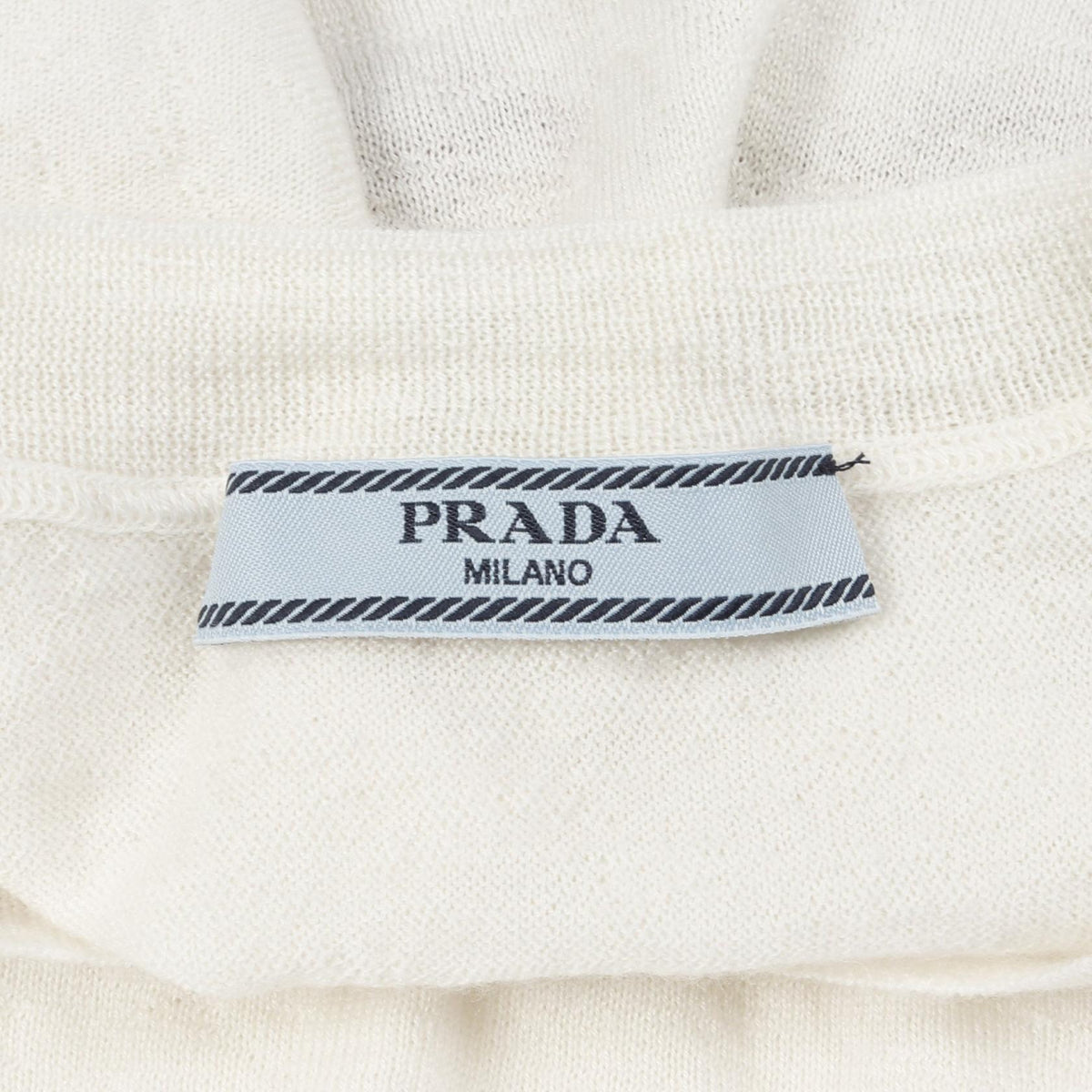 Prada Intarsia Cashmere Knit