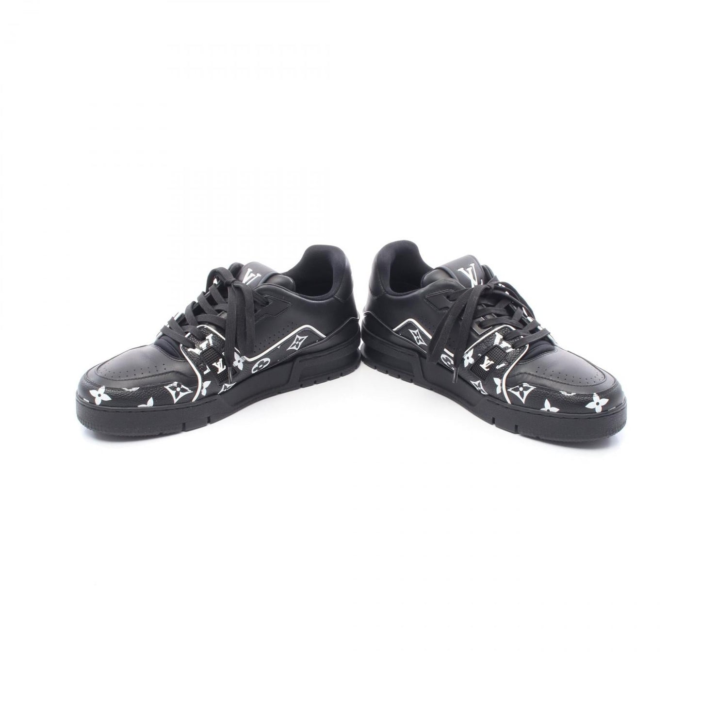 Louis Vuitton LV Trainer Line Monogram Leather Sneakers
