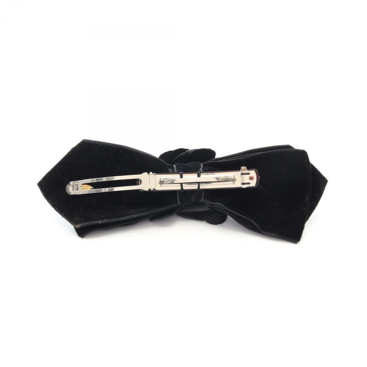 Chanel Camellia Velour Barrette